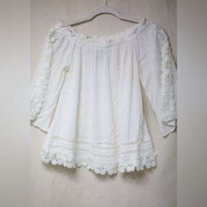 Sag Harbor Sz M Women’s Medium White Blouse